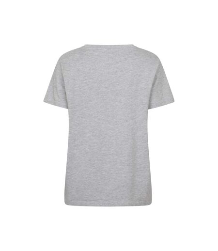 T-shirt basic femme gris clair Mountain Warehouse