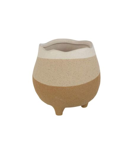 Cache-Pot sur Pied Charley 15cm Beige