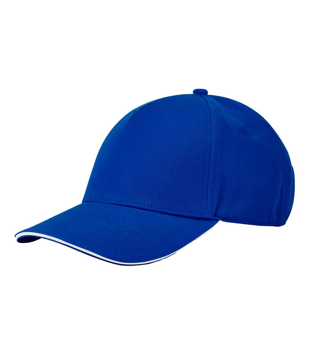 Casquette De Baseball Earthaware Classic Bleu Roi Vif Blanc Beechfield-2