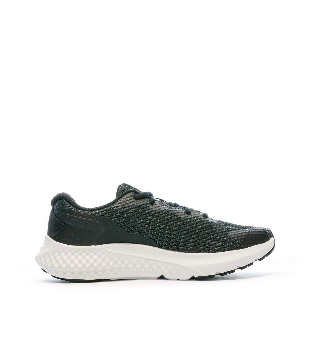 Chaussures de running noires/blanches femme under armour charged rogue-2
