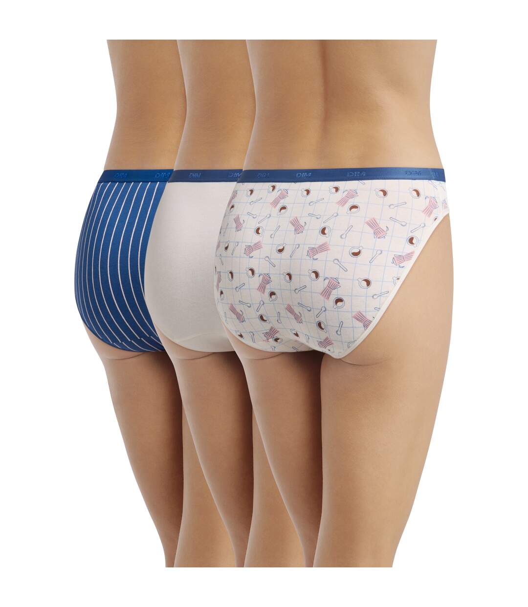 Lot de 3 Culottes Coton Les Pockets Coton-2