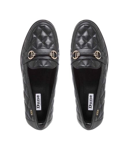 Mocassins Femme Noir Dune London