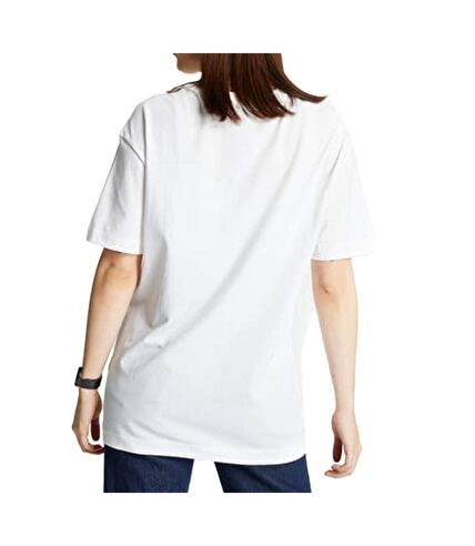 T-shirt Blanc Femme Nike Tee Mini Swoosh - M