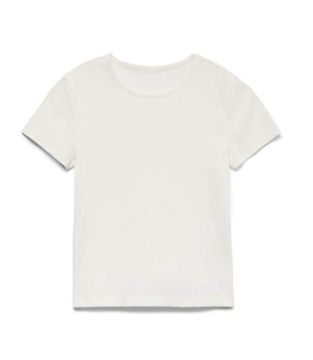 T-Shirt blanc femme vero moda folia