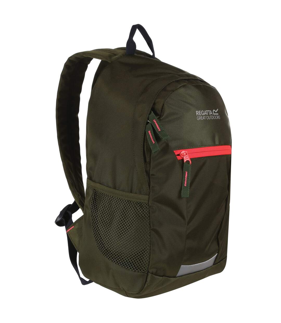 Regatta Jaxon III Backpack (10 Liters) (Cypress Green/Diva Pink) (One Size) - UTRG3256