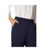 Principles Womens/Ladies High Waist Tapered Pants (Navy) - UTDH6197