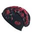 Bonnet adulte noir / bordeaux / gris Spiral-3