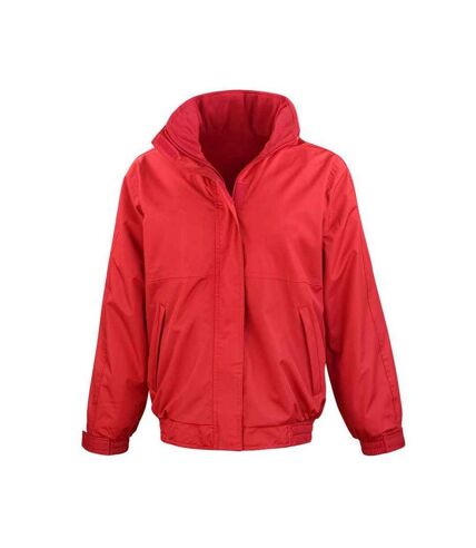 Womens/ladies channel jacket red Result Core