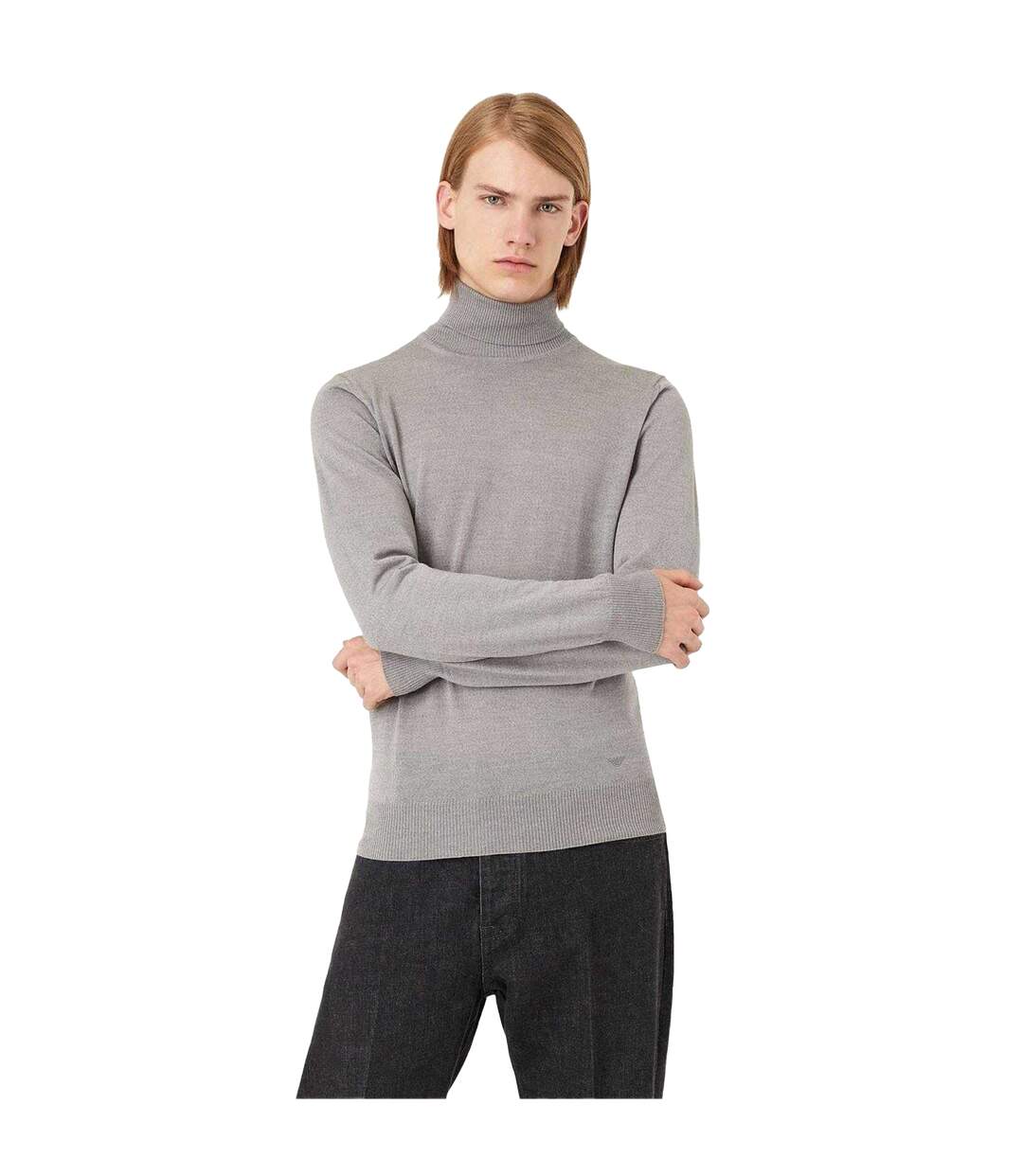 Sweat Homme Gris Emporio Armani-4