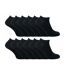 12 Pairs Mens Cotton Low Cut Trainer Socks-1
