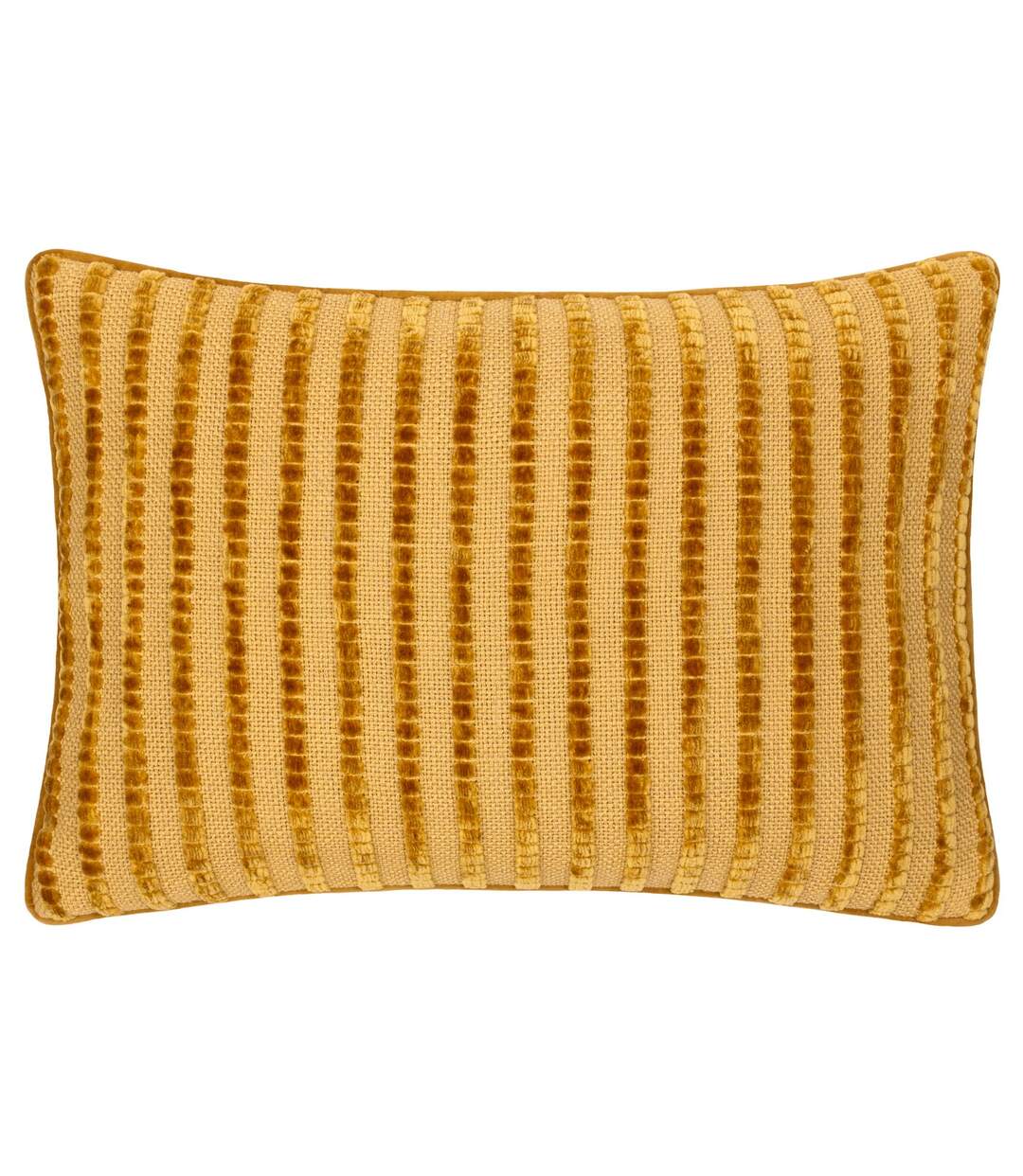 Giyla chenille cushion cover 35cm x 50cm gold Furn