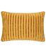 Giyla chenille cushion cover 35cm x 50cm gold Furn