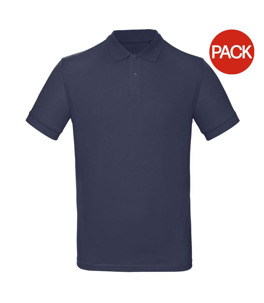 Polos homme bleu nuit B&C-1