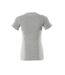 Womens/ladies Crossover T-shirt Grey Mascot-2
