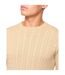 Pull kabstars homme beige Crosshatch-3