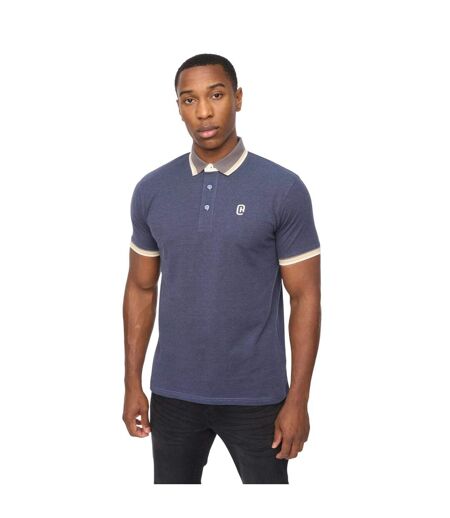 Polo Chimlacks Homme Bleu Denim Crosshatch