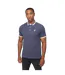 Polo Chimlacks Homme Bleu Denim Crosshatch-3