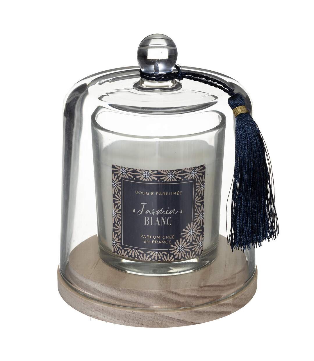 Bougie Parfumée Cloche Loli 130g Jasmin Blanc-1