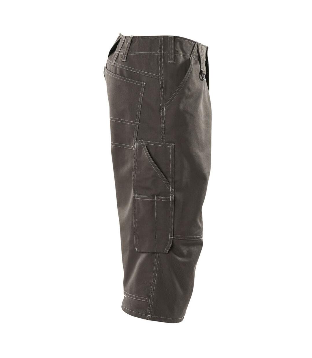 Mens Industry Hartford Long Length Work Shorts Dark Anthracite Mascot-4