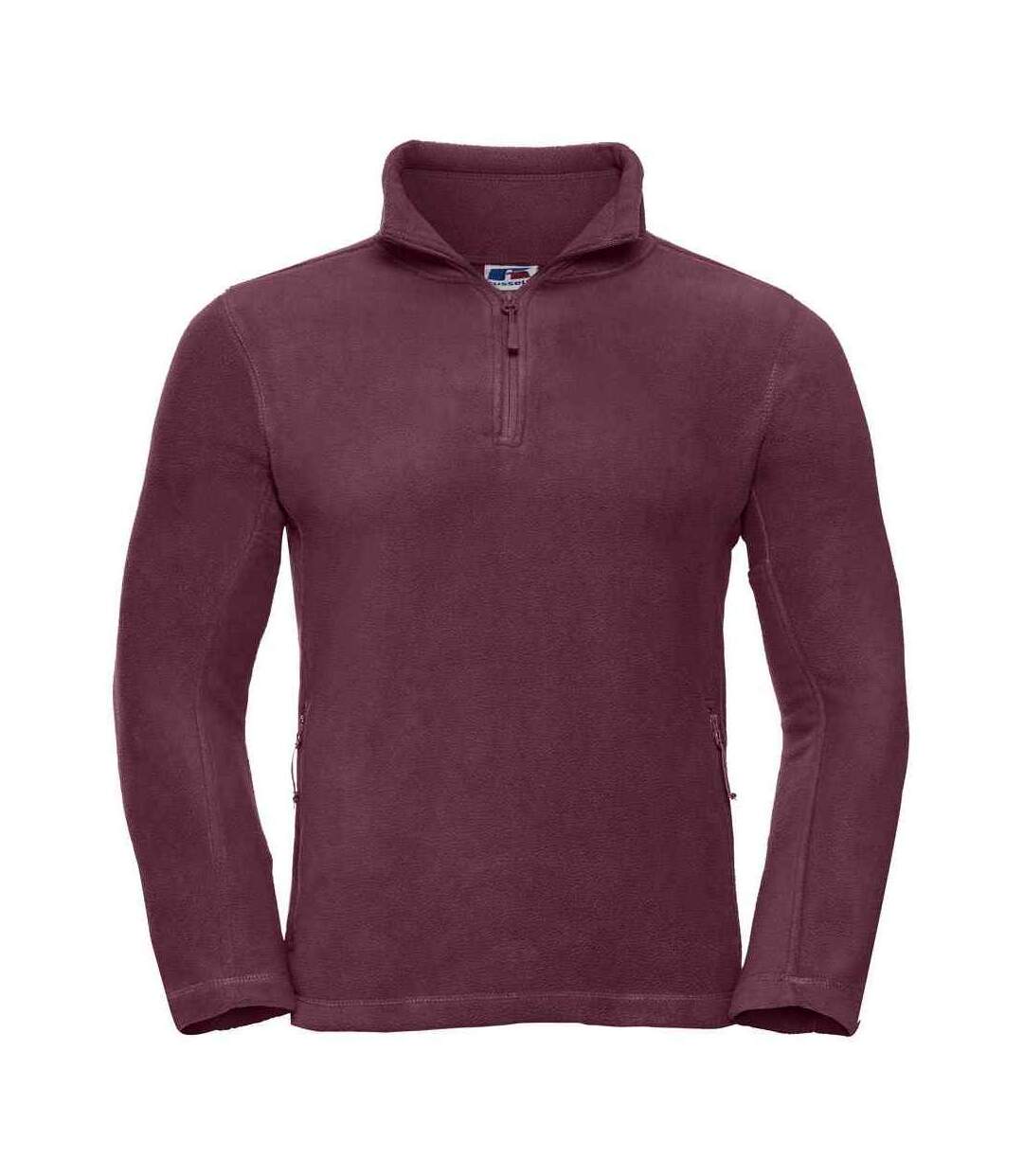 Haut polaire homme bordeaux Russell