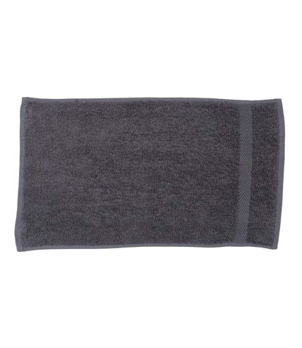 Serviette de bain pour invités luxury taille unique gris acier Towel City