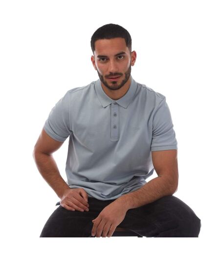 Mens Donos222 Polo Shirt Blue Hugo