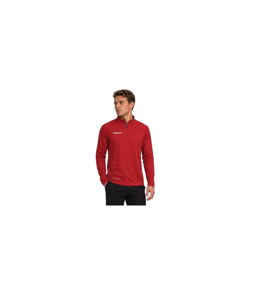 Sweat Homme Rouge Blanc UHL Sport-1