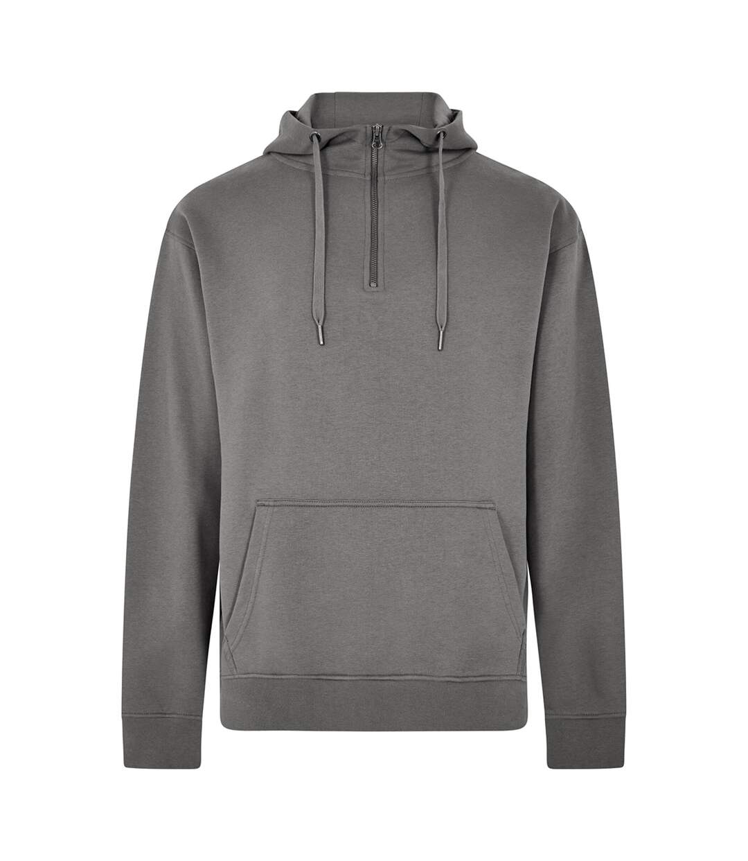 Sweat À Capuche Homme Gris Foncé Kustom Kit-2