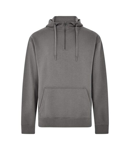 Sweat À Capuche Homme Gris Foncé Kustom Kit