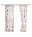Larissa floral curtains 72in x 66in multicoloured Belledorm-1