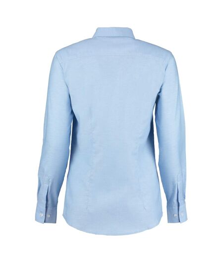 Chemisier À Manches Longues Femme Bleu Clair Kustom Kit