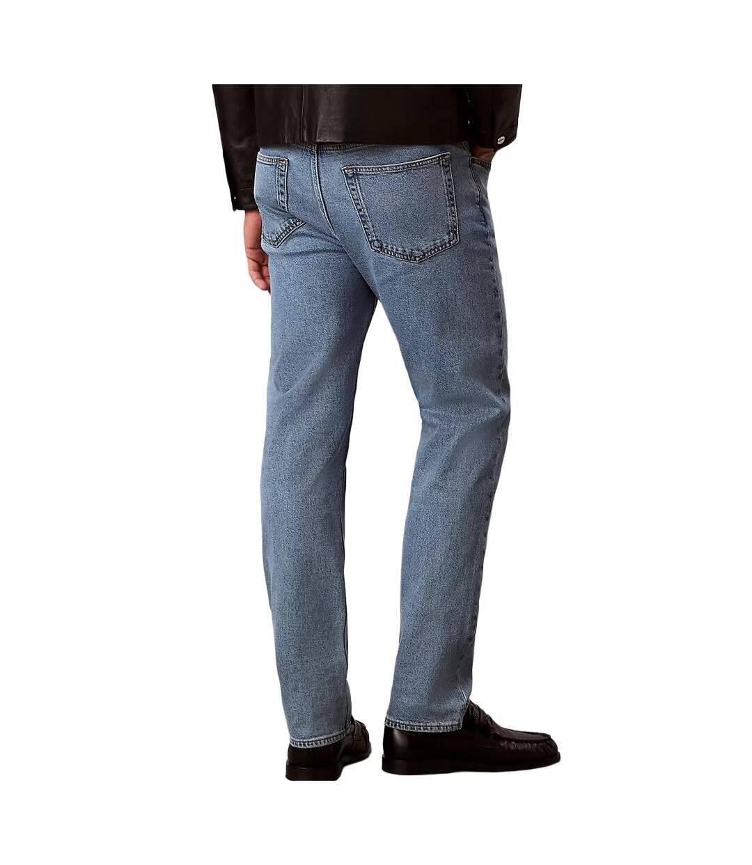 Jean slim bleu homme calvin klein jeans standard-2