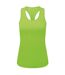 Womens/ladies performance recycled undershirt light green TriDri