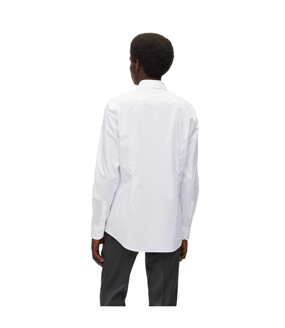 Chemise Habillée Kent Homme Blanc Hugo Boss-3