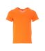 T-shirt Orange Homme American People Sunny - L