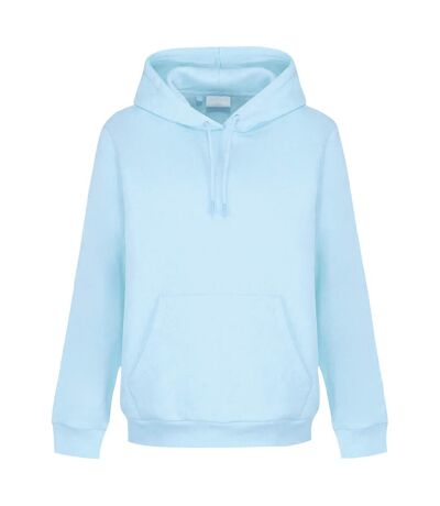 Womens/ladies hoodie aqua blue Light And Shade