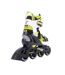 Patins À Roulettes Alignées Misty Duo Enfant 30-32 Fr Noir Jaune Tempish-2