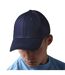 Casquette Earthaware Bleu Marine Oxford Beechfield-1
