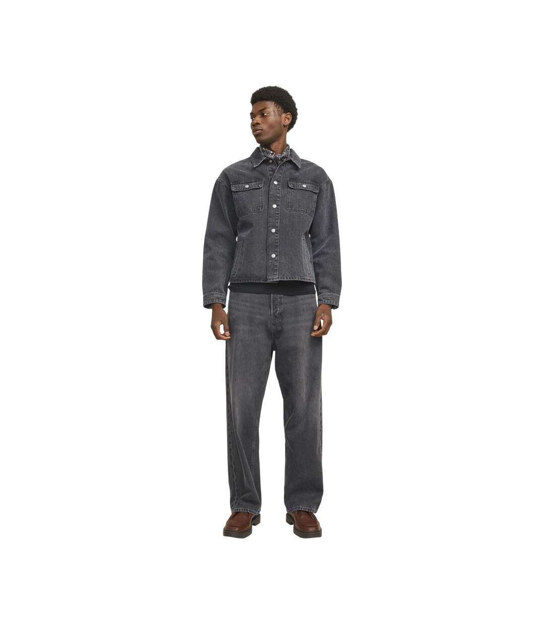 Jean Homme Noir Jack And Jones-1