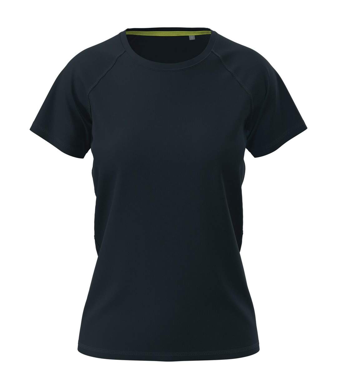 Stedman Womens/Ladies Raglan Mesh T-Shirt (Black Opal) - UTAB347-2