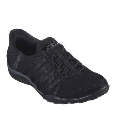 Skechers Womens/Ladies Roll With Me Casual Shoes (Black) - UTFS10444