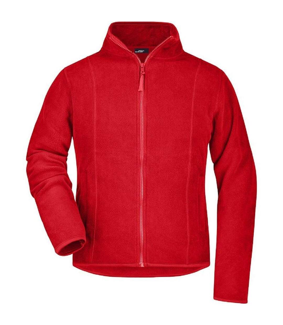 Veste polaire zippée femme - JN049 - rouge