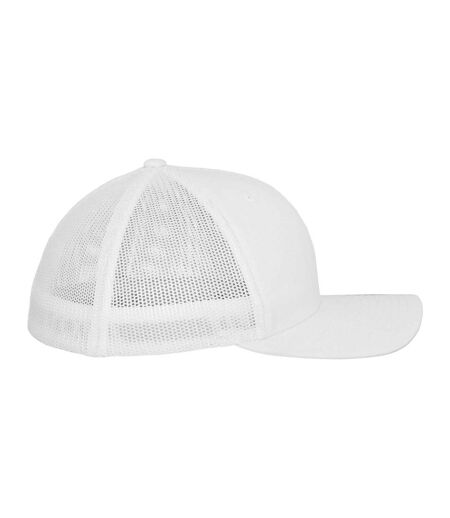 Casquette Trucker Adulte Blanc Flexfit