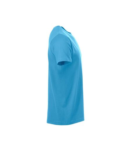 Mens new classic t-shirt turquoise Clique