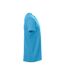 Mens new classic t-shirt turquoise Clique-4