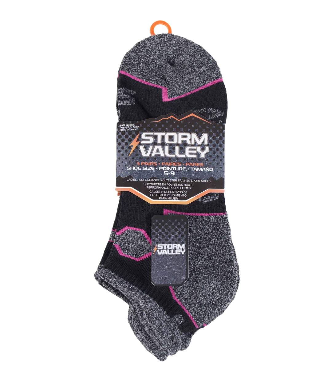 3 Paires Chaussettes de Sport Femme Invisibles-2