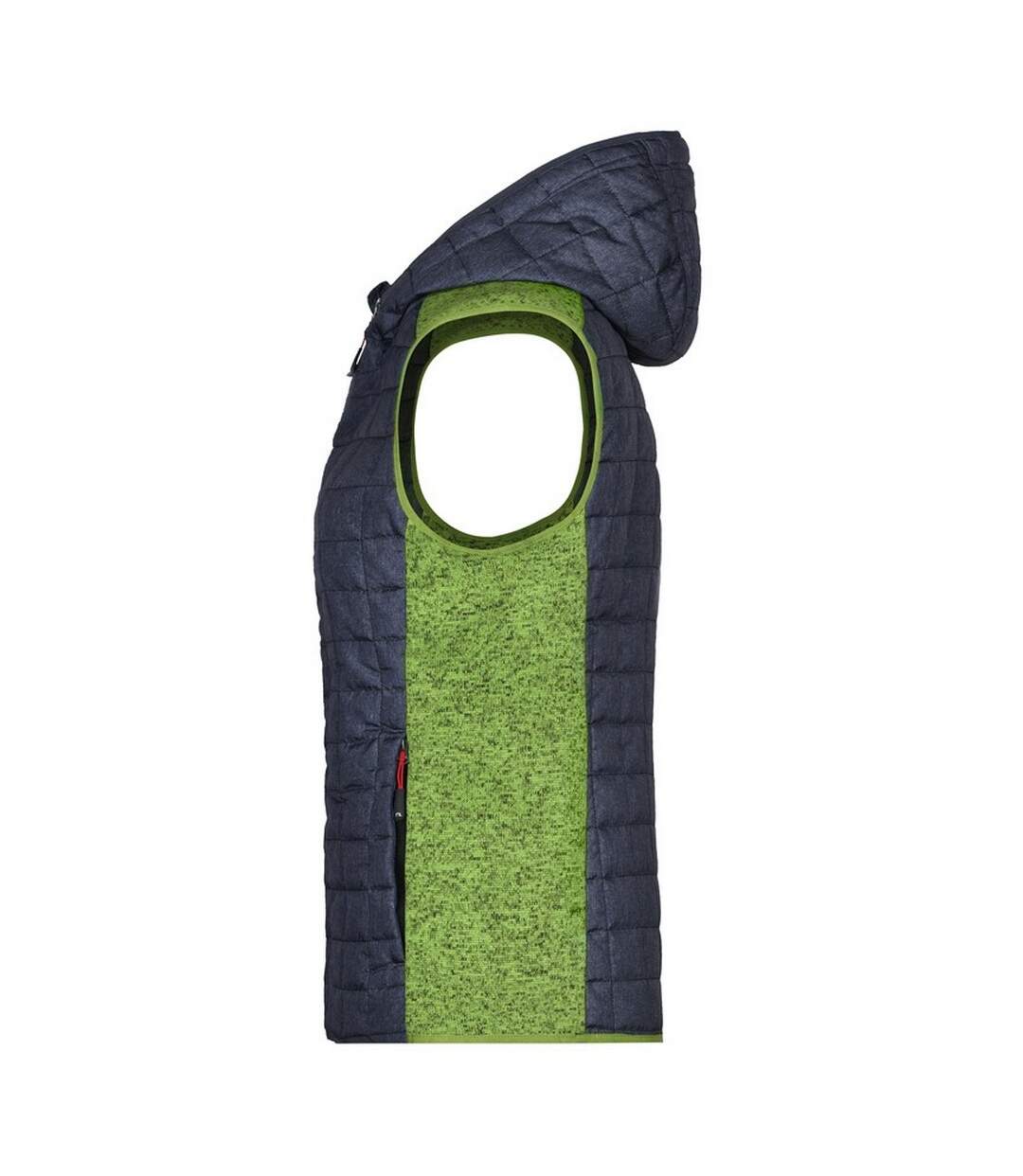 Veste Hybride Femme Jaune Vif Anthracite James And Nicholson-3