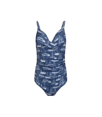Maillot de bain 1 pièce penelope femme bleu marine pastel Weird Fish