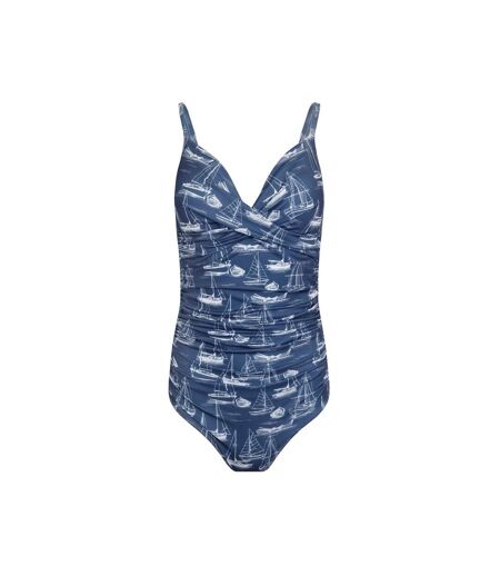 Maillot de bain 1 pièce penelope femme bleu marine pastel Weird Fish