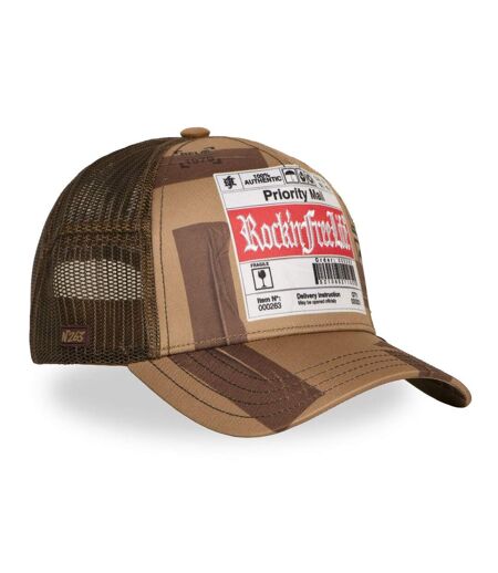 Casquette trucker imprimée avec filet Traveler Rock'n Free Life